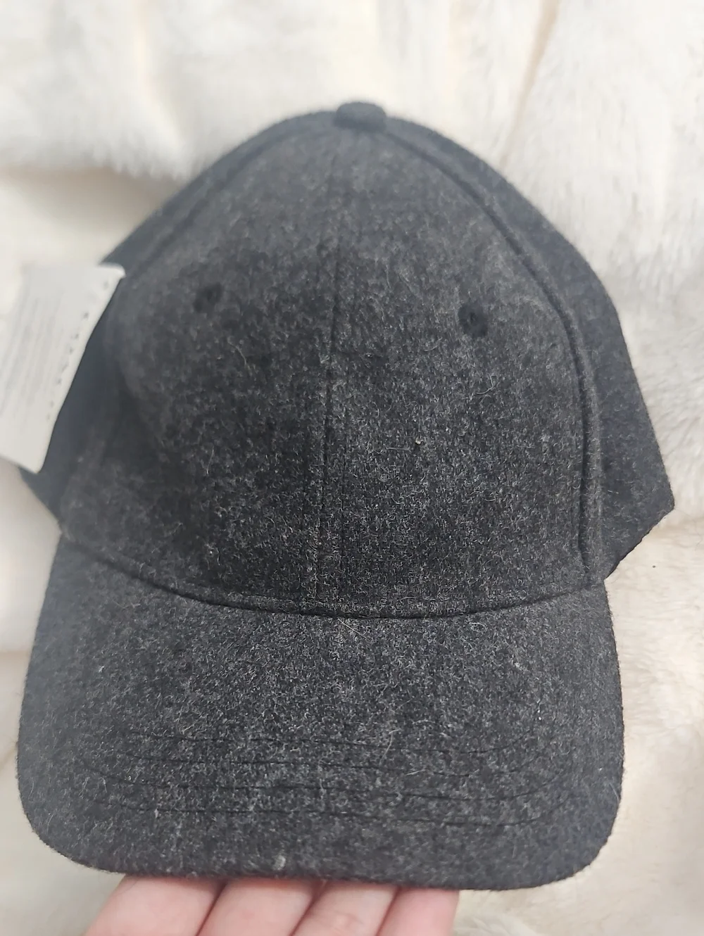 Coach Fragrance Gray Wool Blend Baseball Cap Adjustable NWT Promotional Gift